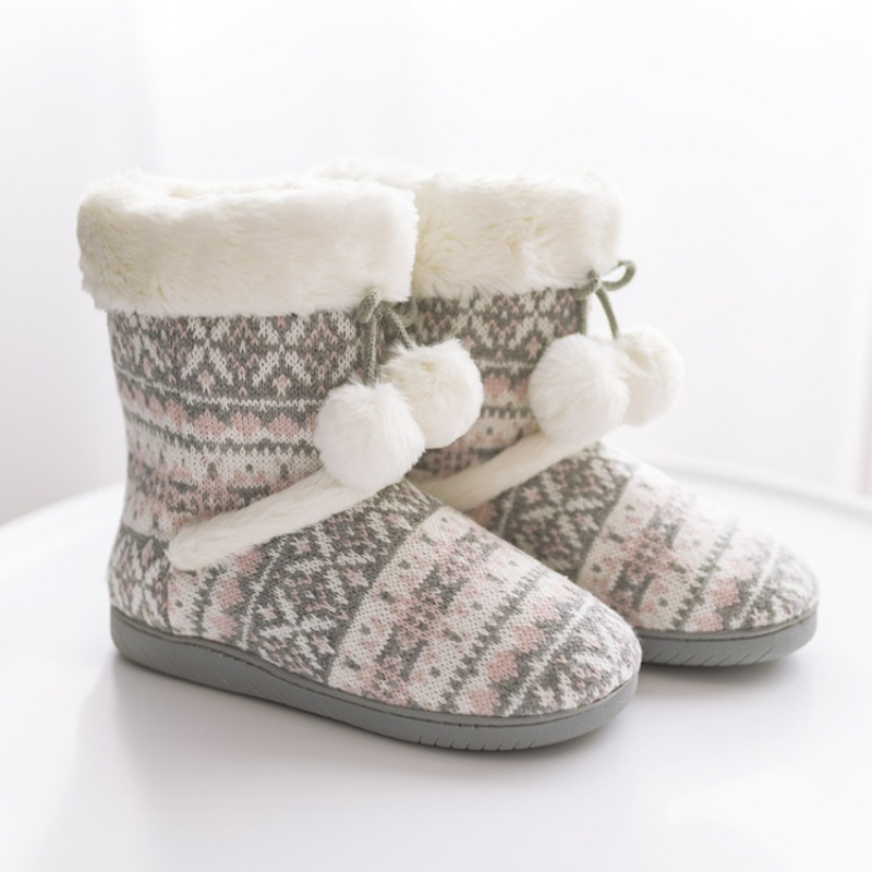Boots - Plush Slippers Boots for Women Warm
