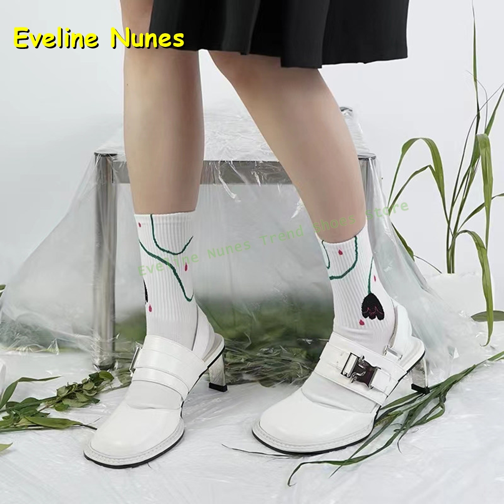 Women's Black Square Toe Buckl - Boots ulasan dan harga