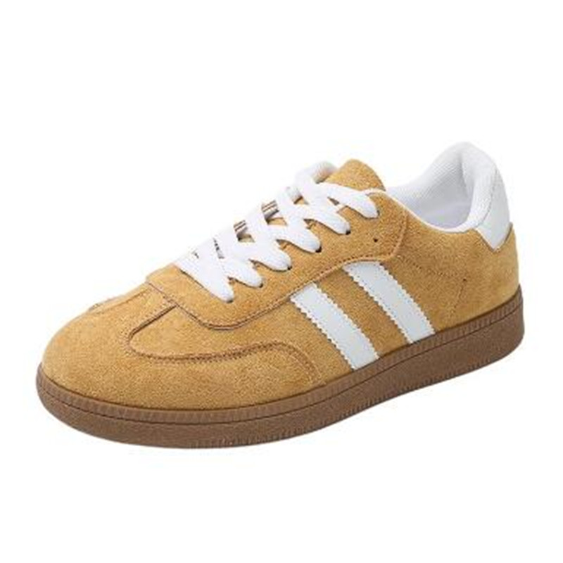 New Retro Round Head Soft Leat - Sneakers ulasan dan harga