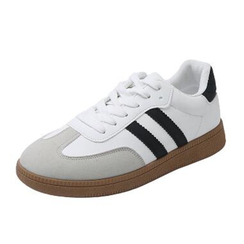 New Retro Round Head Soft Leat - Sneakers ulasan dan harga