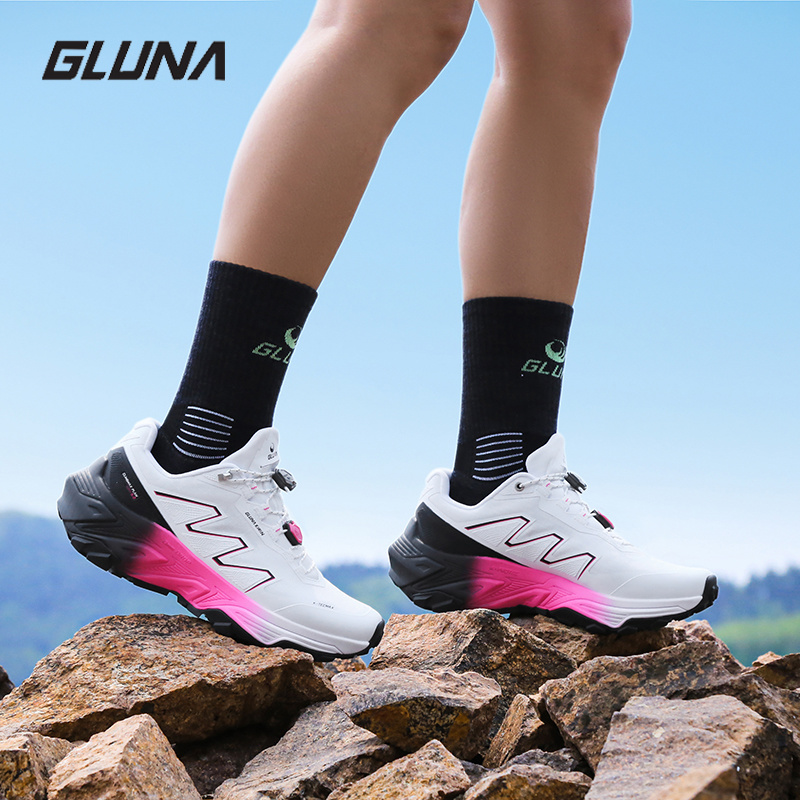 GLUNA Kirin 5.0 Pro 89828 Unis - Anti Slip Trail Running Sneakers ulasan dan harga