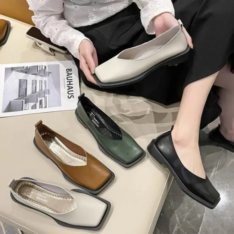 Roman Women Low Heel Pumps Lad - Sneakers ulasan dan harga