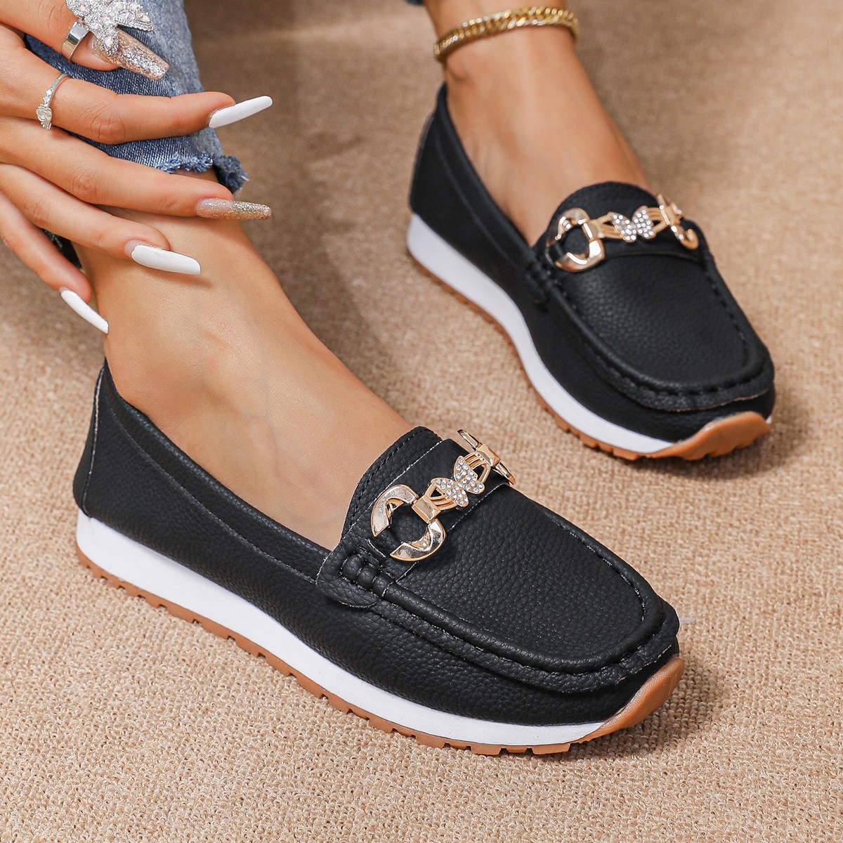 2026 New Women Flats Spring Au - Sneakers ulasan dan harga