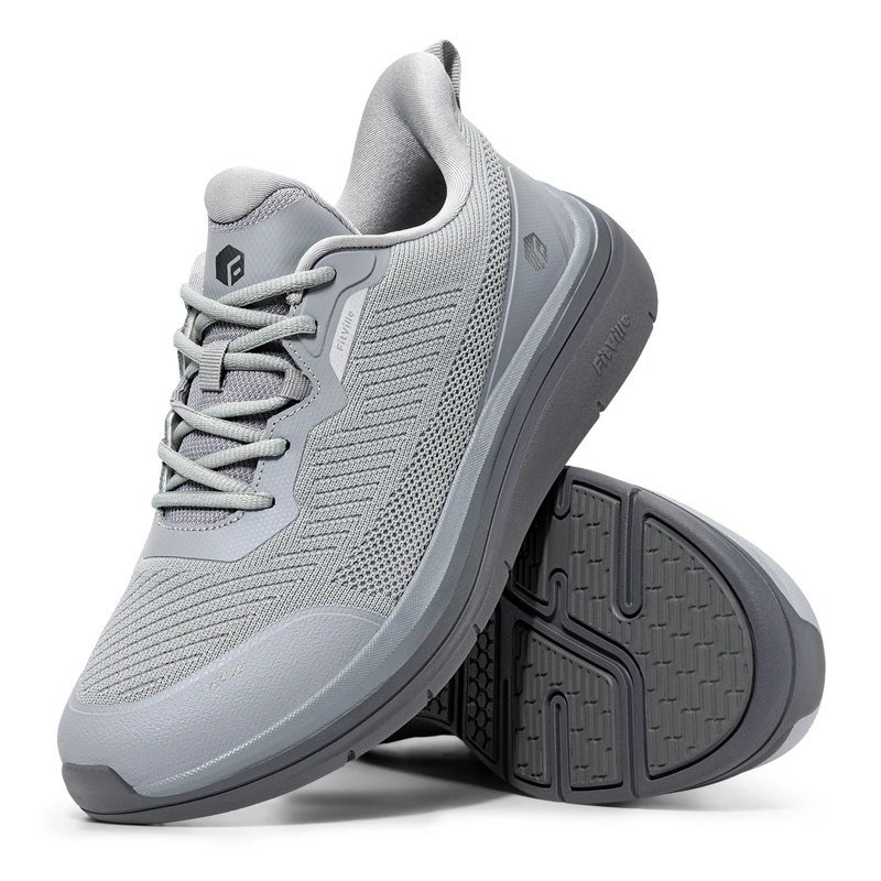 Fitville Wide Fit Walking Shoe - Breathable Mesh Athletic Shoes ulasan dan harga
