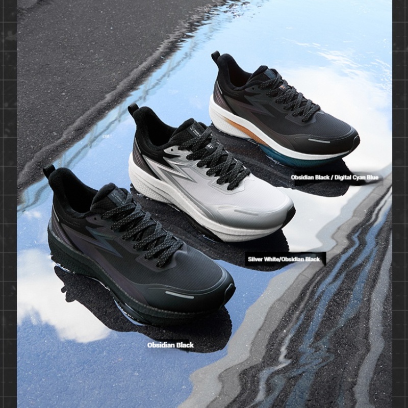 361 Degrees Rain-block 8.0 Men - Waterproof Goretex Running Shoes ulasan dan harga