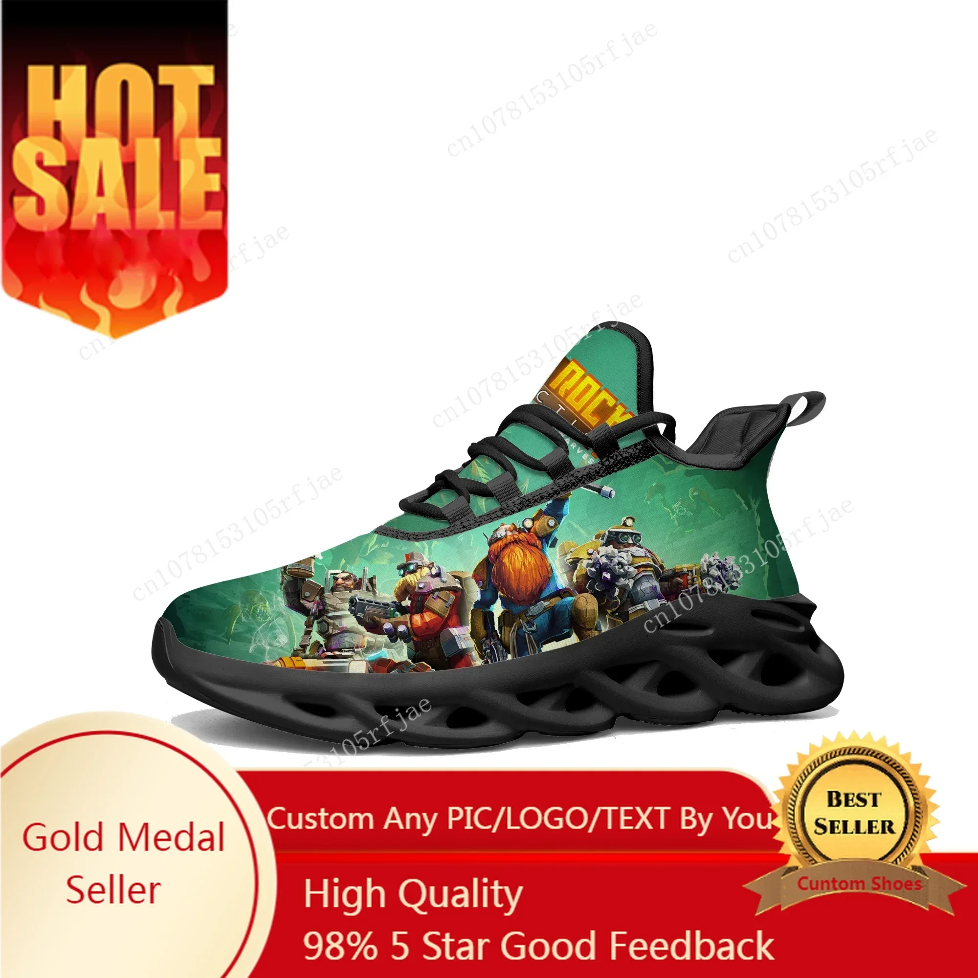 Deep Rock Galactic Flats Sneak - Running Shoes ulasan dan harga
